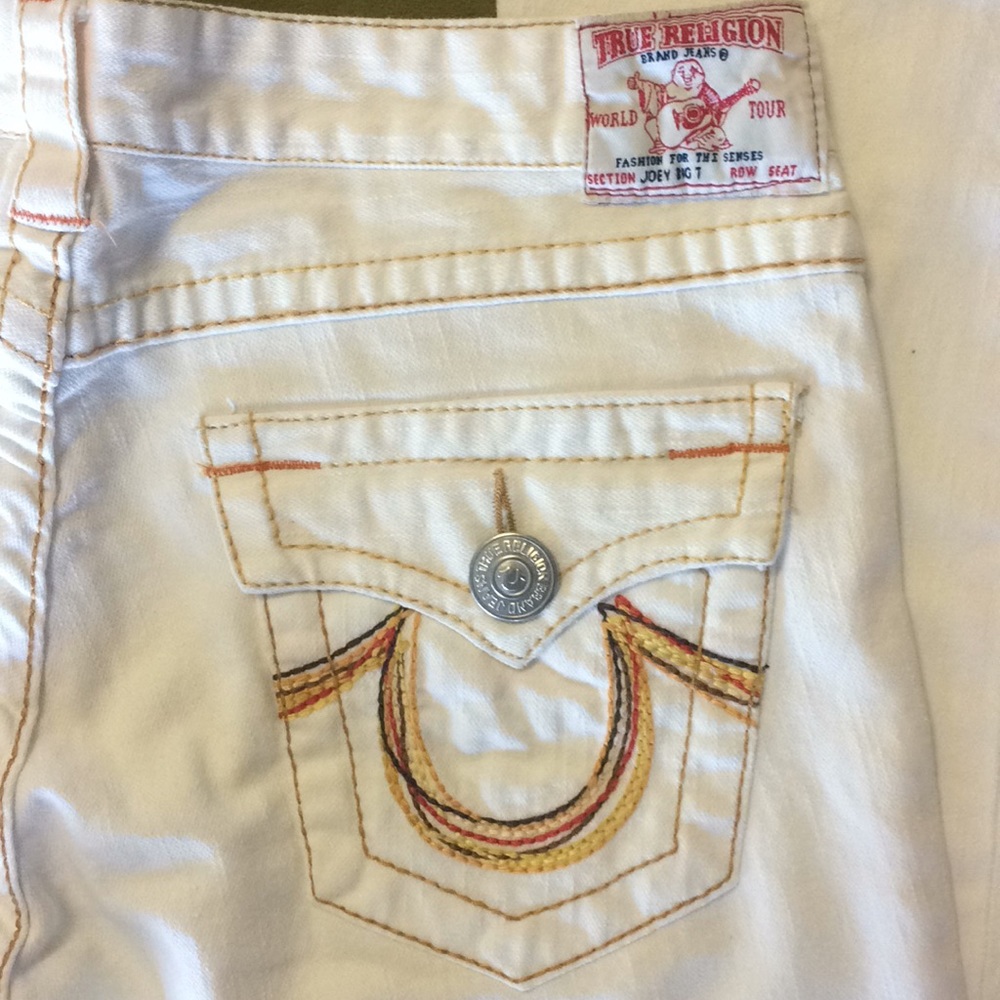 True Religion White Denim